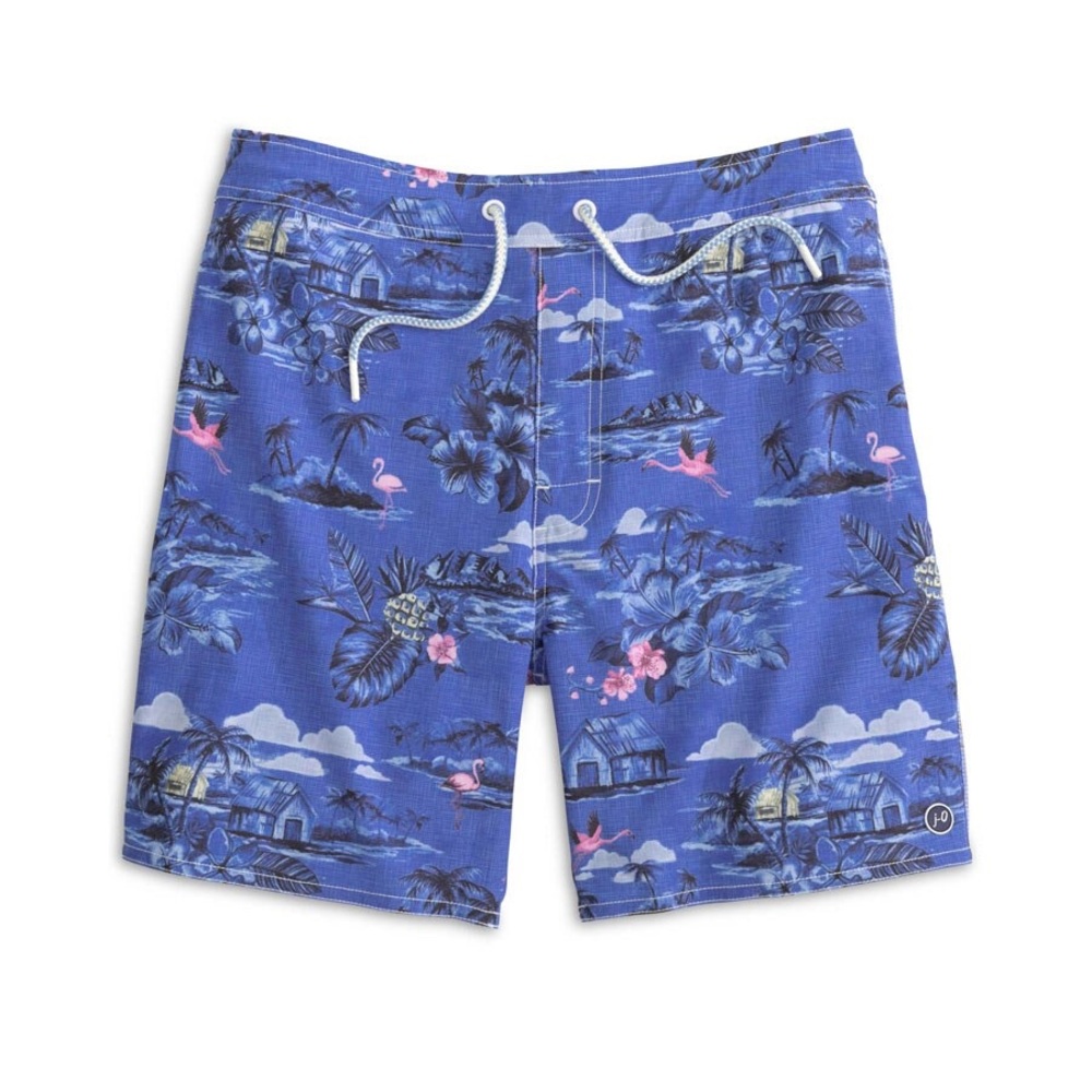 NWT johnnie-O Copacabana swim suit in Maverick print, Sz XXL